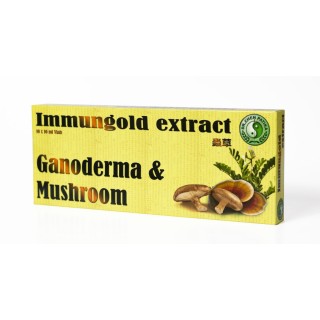 Immungold Ganoderma& Mushroom ekstrakts 100ml, Diet-Market